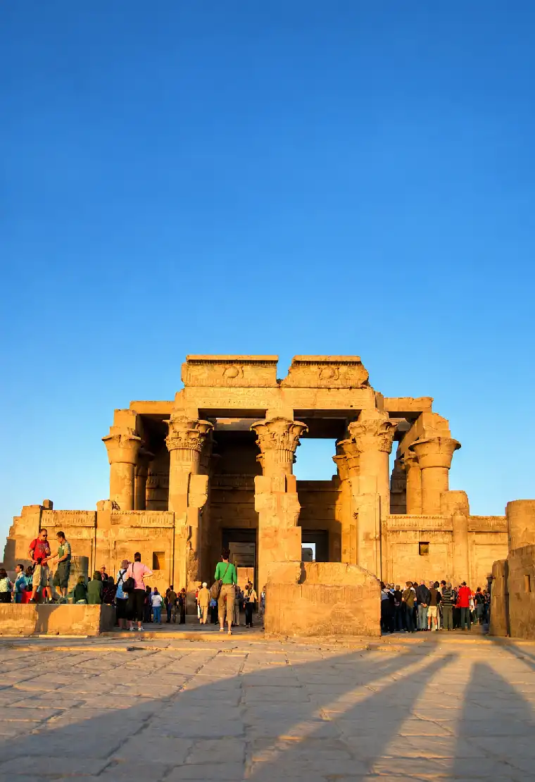Great Pyramids of Giza at sunset — representing Galaxia's deep-rooted regional legacy