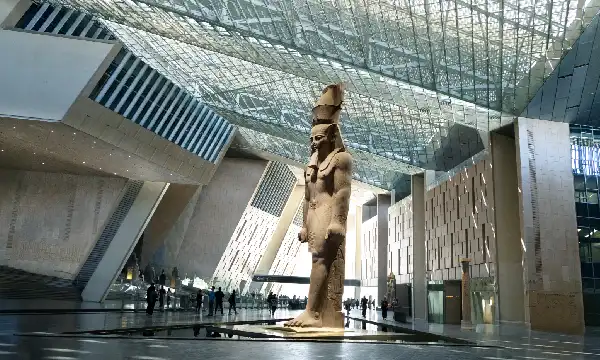 The Grand Egyptian Museum in Giza, Cairo